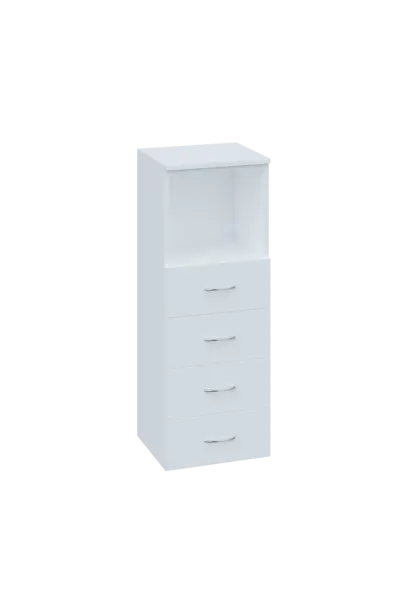 CN 3 - 44ZN skříň, 4-zásuvková/nika, 1100x400x400, bílá CN 3 - 44ZN skříň, 4-zásuvková/nika, 1100x400x400, bílá